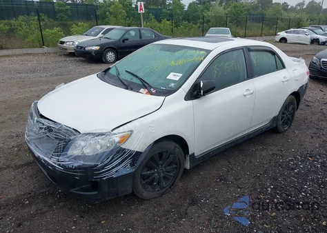 2009 Toyota Corolla S z USA, uszkodzony, nr VIN 1NXBU40E59Z156696